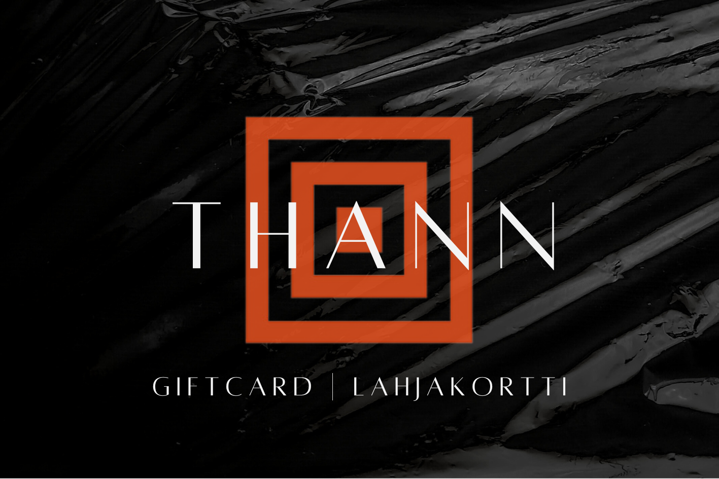 THANN SHOP AND DAY SPA GIFT CARD